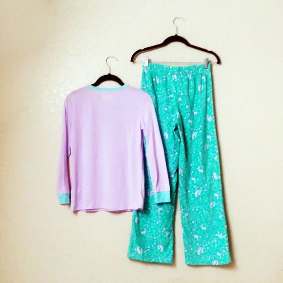 🦔 Eddie Bauer The Adventure Begins 4-Piece Mix & Match Pajama Set (L 14/16) NWT - Picture 6 of 16